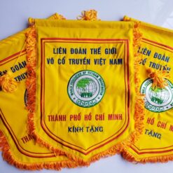 Cờ thêu nhỏ - cờ lưu niệm thêu nội dung theo yêu cầu