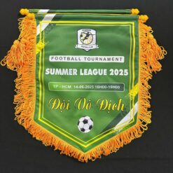 Cờ lưu niệm giải đá bóng tp.HCM