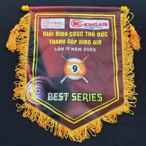 Cờ lưu niệm billiards Thủ Đức