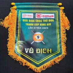 Cờ lưu niệm billiadrs Thủ Đức