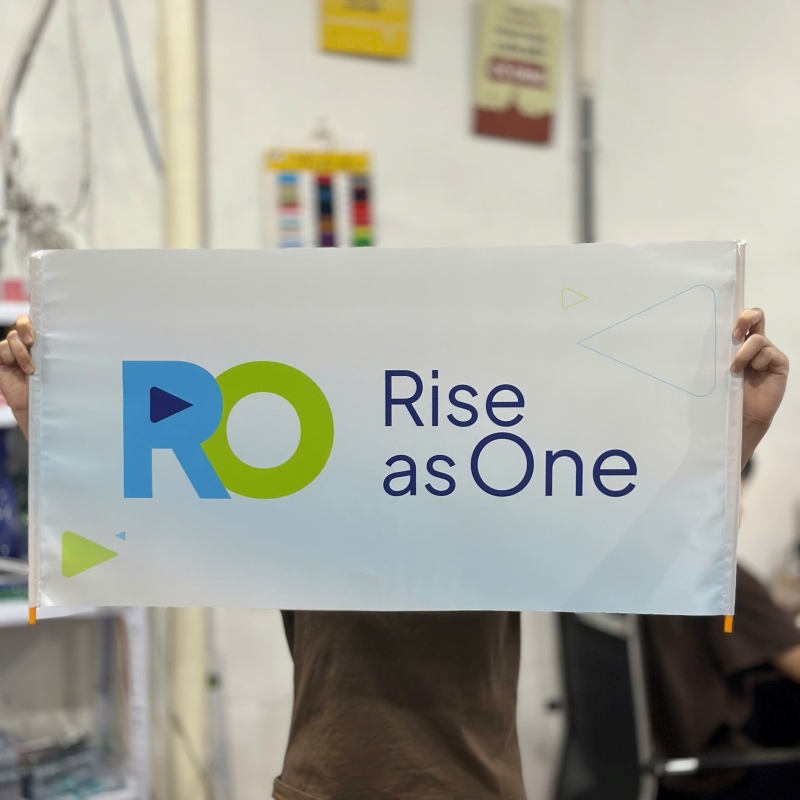 Banner vải cầm tay in theo yêu cầu