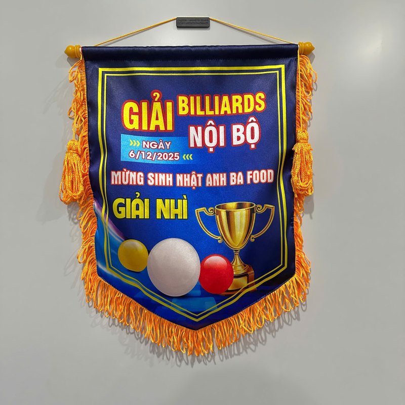 Xưởng cờ yolo chuyên sản xuất cờ lưu niệm theo yêu cầu