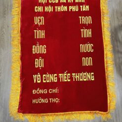 Xưởng may liễn đám tang theo yêu cầu