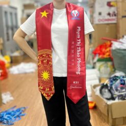 Sash tốt nghiệp in thoe yêu cầu