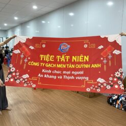 Xưởng in banner vải văn nghệ cuối năm, tất niên, tổng kết năm cũ