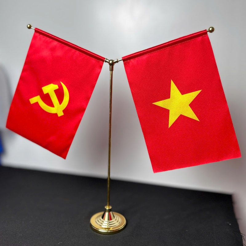 Cờ để bàn in quốc kỳ Cờ để bàn in quốc kỳ