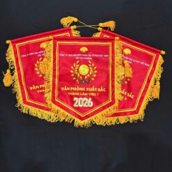 Cờ thi đua - cờ khen thưởng doanh nghiệp in theo yêu cầu