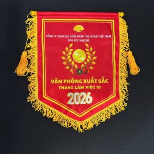 Cờ thi đua khen thưởng in theo yêu cầu
