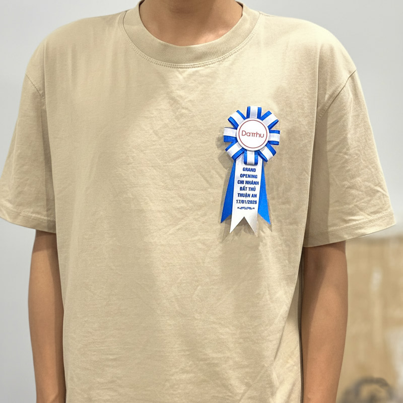 Hoa cài áo nam châm theo yêu cầu