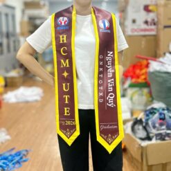 Dịch vụ in băng đeo tốt nghiệp theo yêu cầu