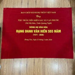 Liễng thêu họ tộc