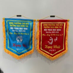 Cờ hội thao môn bóng rổ trường học