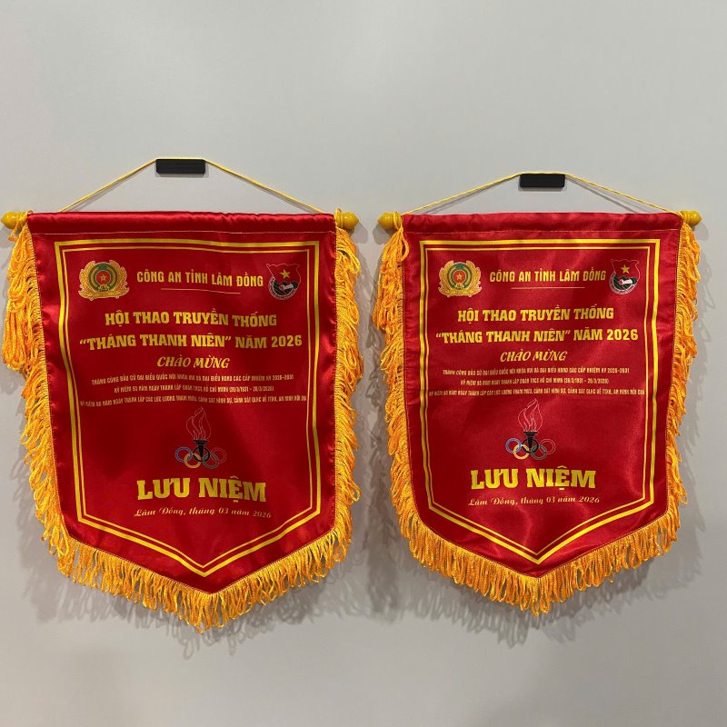 Cờ hội thao tháng thanh niên theo yêu cầu
