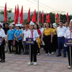 Cờ cổ động in logo theo yêu cầu